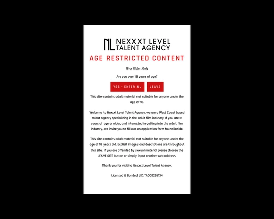 Nexxxt Level Talent Agency